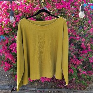 PacifiCotton olive green top